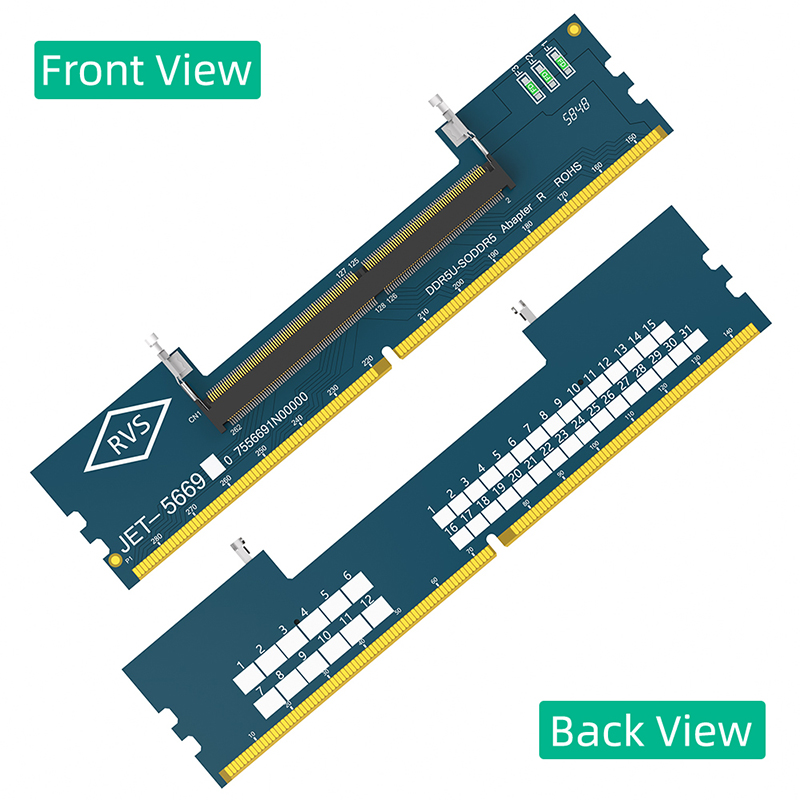 Adaptor Kartu Riser Memori Lap - Ddr5 Sodimm ulasan dan harga