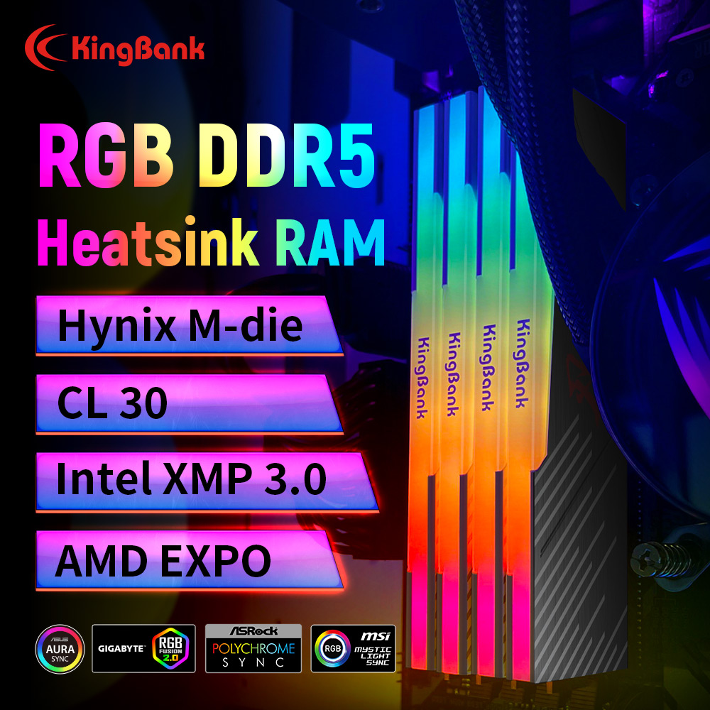 KingBank KRRB DDR5 RGB SoarBla - Ddr5 Kit ulasan dan harga