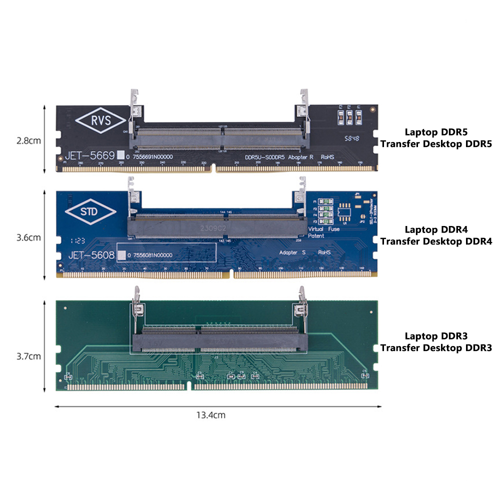 Adaptor Memori Laptop Ke Deskt - Ddr5 Sodimm ulasan dan harga