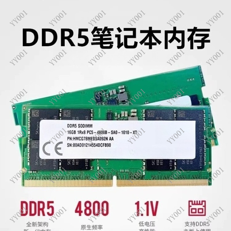 RAM Laptop DDR5 8GB 16GB 4800M - Ddr5 8Gb ulasan dan harga