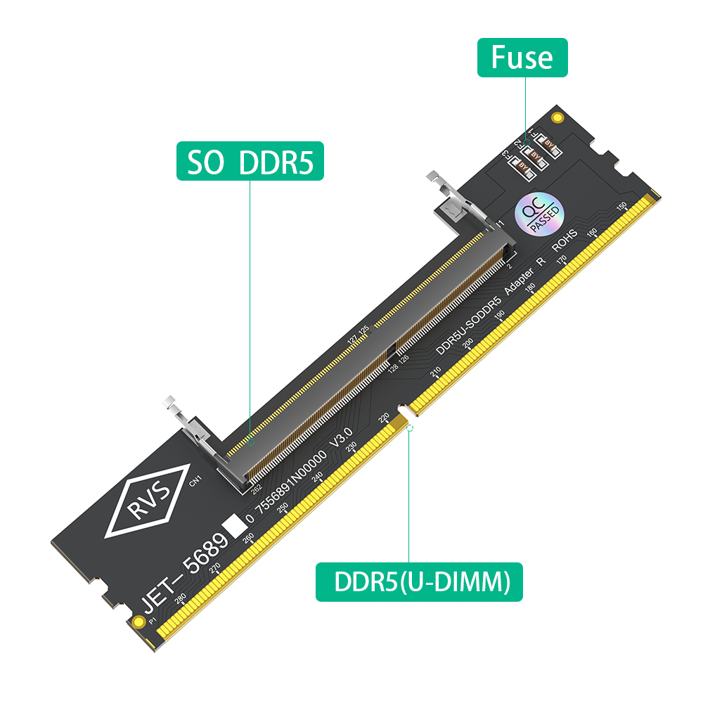 1/2/3/4/5 Buah Kartu Uji Modul - Ddr5 Laptop Ram ulasan dan harga